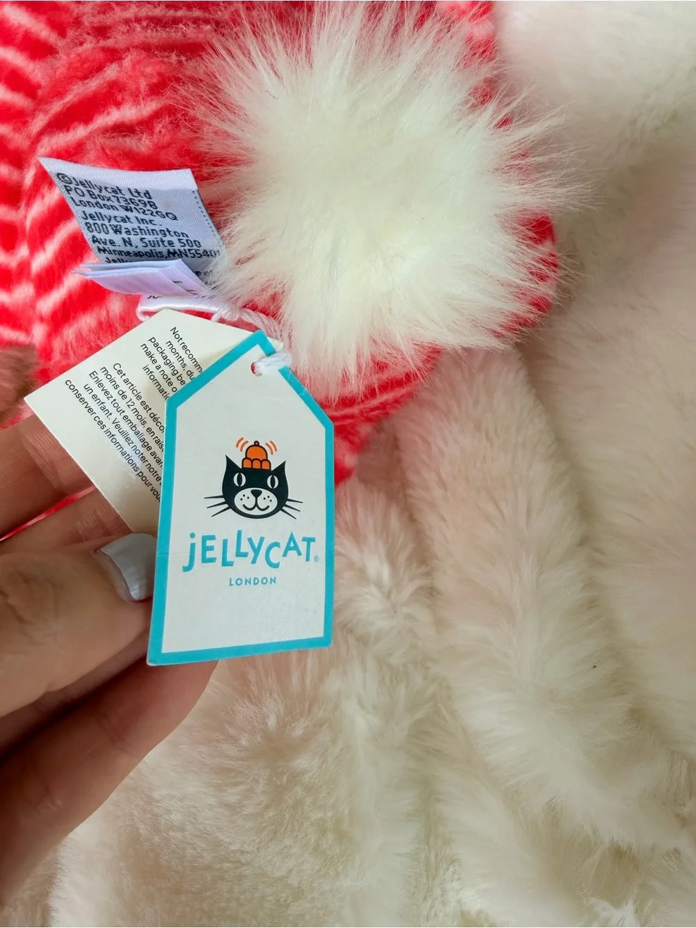 NWT RARE RETIRED Jellycat Bashful Evey Bunny Plush Stufed Toy